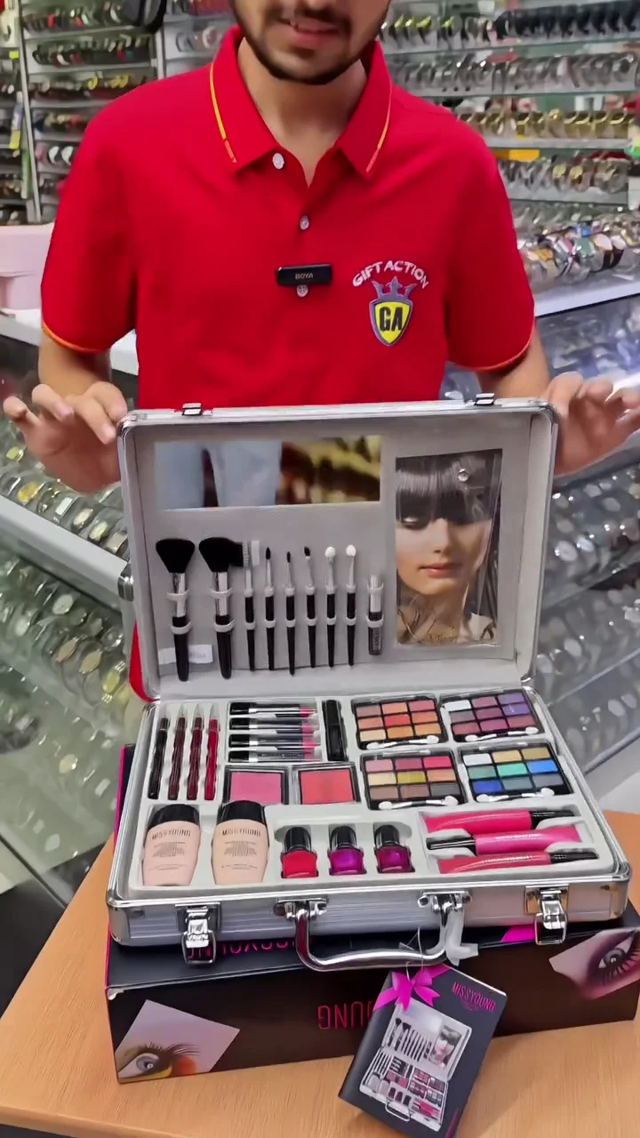 butterfly all in one makeup kit – eyeshadows, blushers, lip colors, nail polishes & mirror – compact festive glam set butterfly all in one makeup kit – eyeshadows, blushers, lip colors, nail polishes & mirror – compact festive glam set