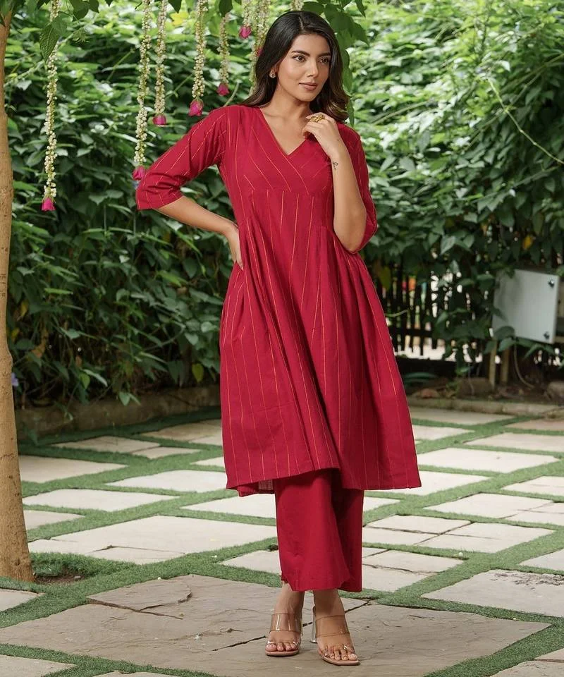 peach pink floral printed cotton kurta set with palazzo and dupatta – comfortable daily wear & festive ethnic outfit peach pink floral printed cotton kurta set with palazzo and dupatta – comfortable daily wear & festive ethnic outfit