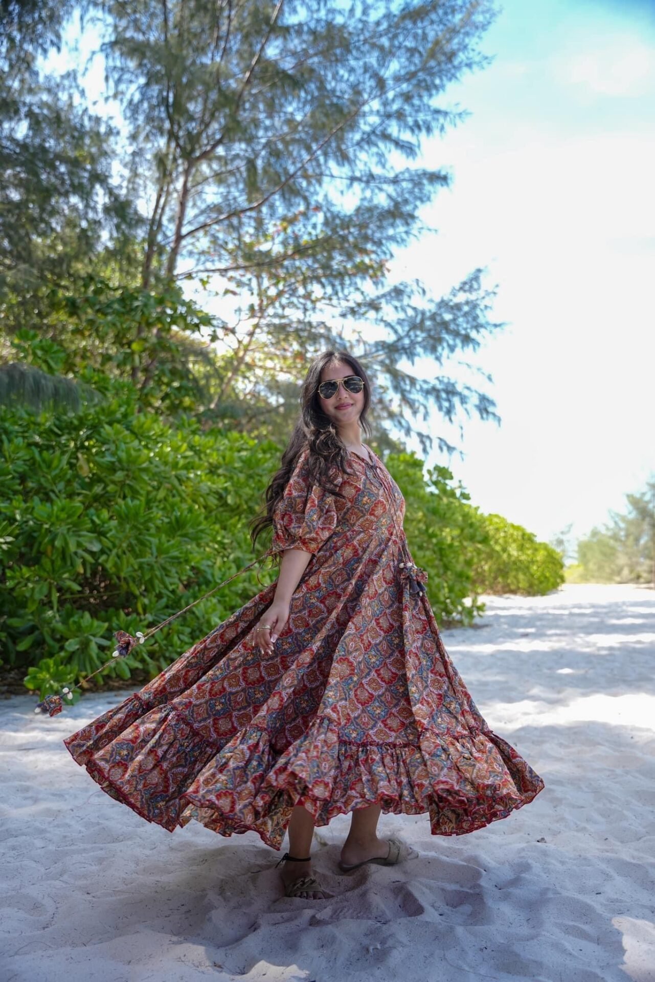 floral serenity dream cotton dress floral serenity dream cotton dress