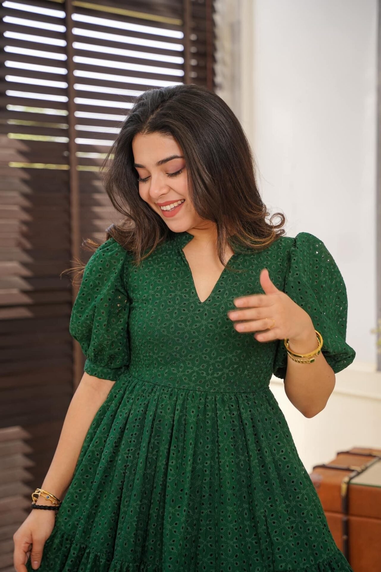 garnet green cotton dress garnet green cotton dress
